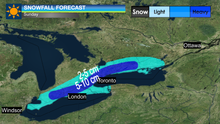 Low to bring snow to Southern Ontario this weekend