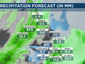 A wet day ahead for most of the Island