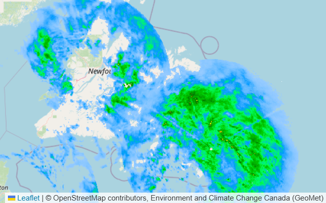Radar as of 6:30 a.m.