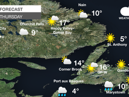 Another nice day across the province