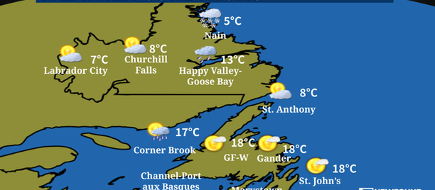 Another nice day expected for most of the province