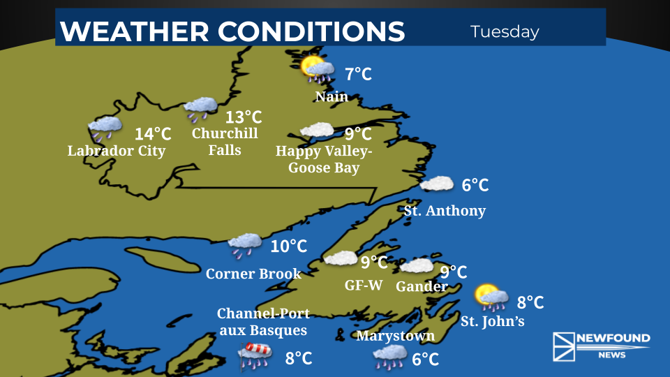 Weather update for May 26