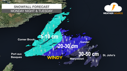 Major storm set to impact Newfoundland