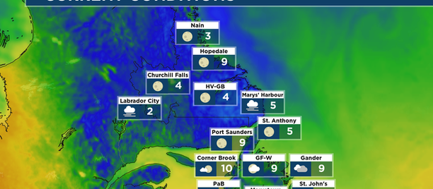 Mostly sunny skies anticipated across the province