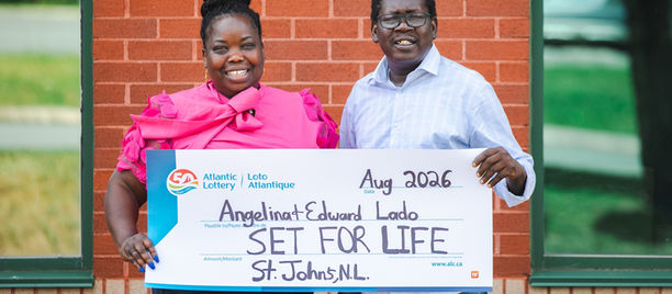 St. John’s Couple Wins $675,000 Set for Life Prize