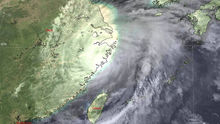 Typhoon Dolphin makes landfall in China, rapidly weakening over land