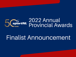SportNL has announced three finalists for Provincial Annual Awards
