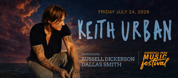 Keith Urban to headline the Churchill Park Music Festival