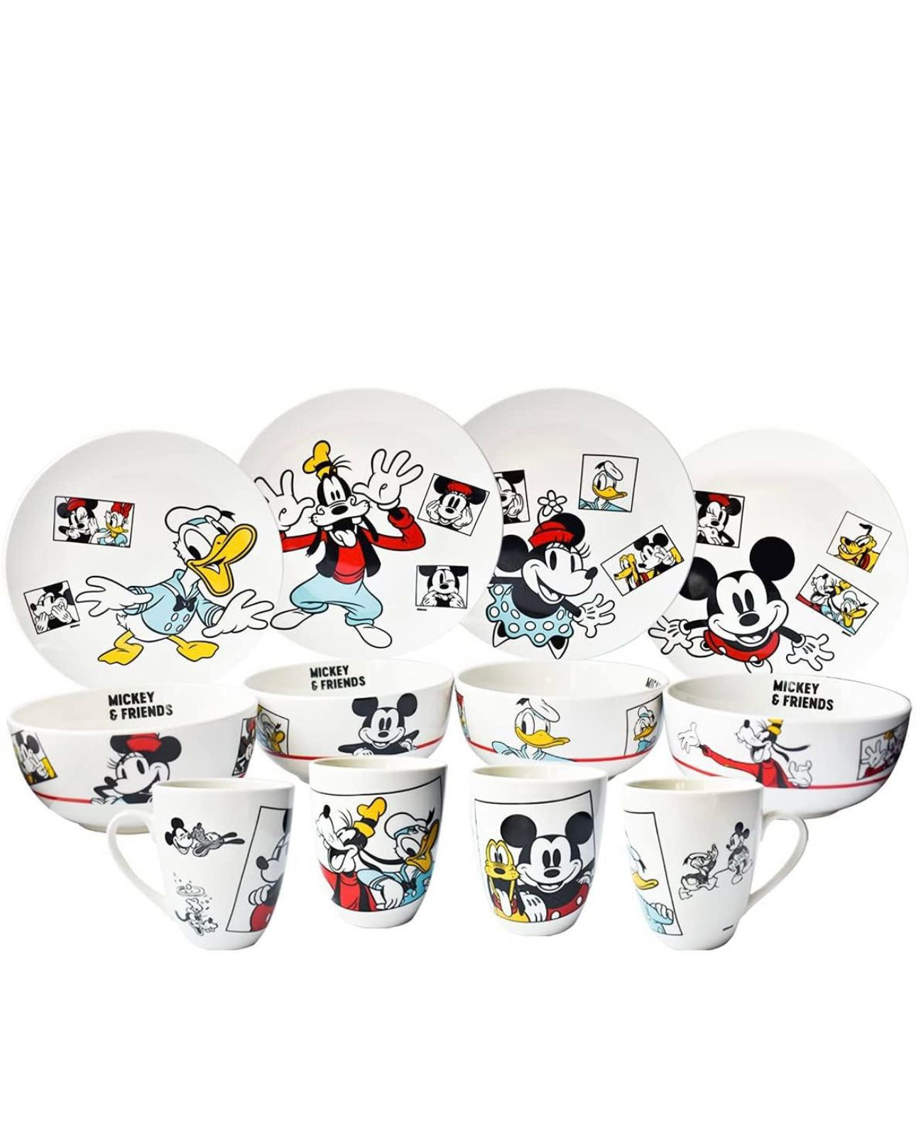 Vajilla de Mickey y sus amigos