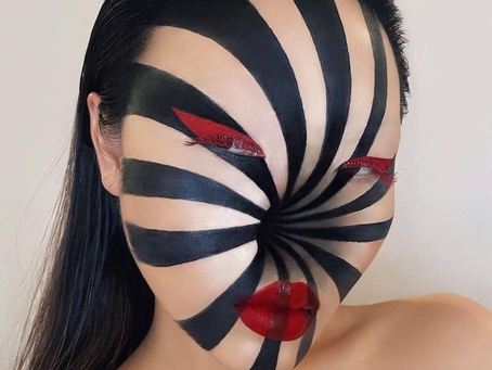 Makeup Artist Uses Her Own Face As the Canvas For Surrealist Transformations By Margherita Cole