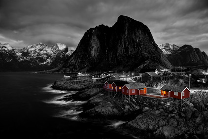 Vinternatt på Hamnøy