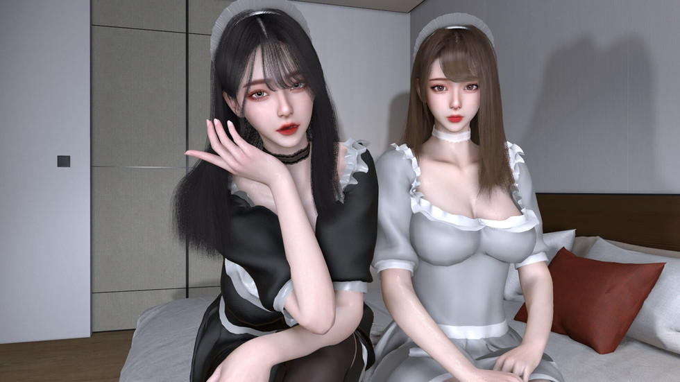 Maid Sisters' Service by 18cmSam/BananaKing