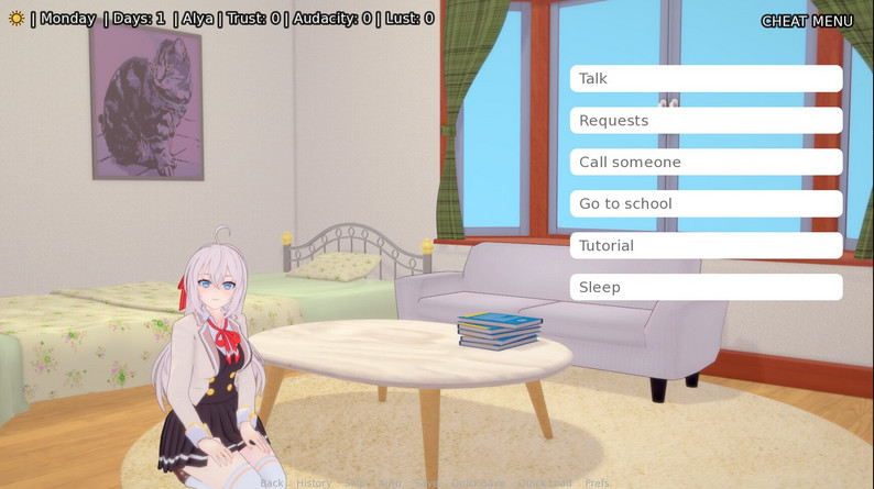 living with alya by waifustudio