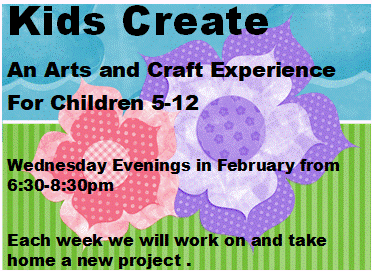 Kids Create - February 2022