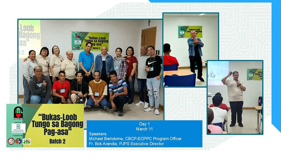 Bukas Loob Tungo sa Bagong Pag-Asa Batch 2 Concludes: Empowering Second Chances Through Community and Hope
