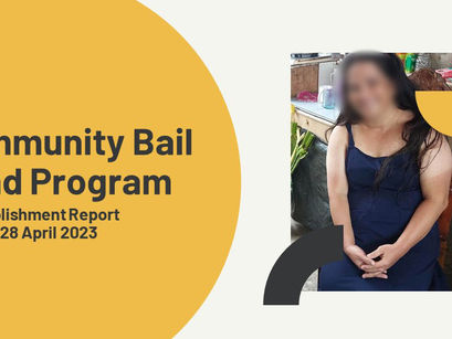COMMUNITY BAIL BOND UPDATE – 01-28 APRIL 2023