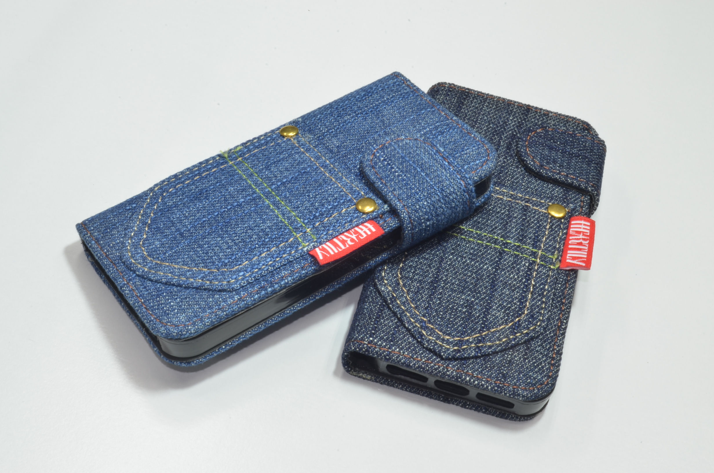 エクスペリアZ5 plemium デニムカバー【カジュアルデニム】 ポケットデザインのコピー