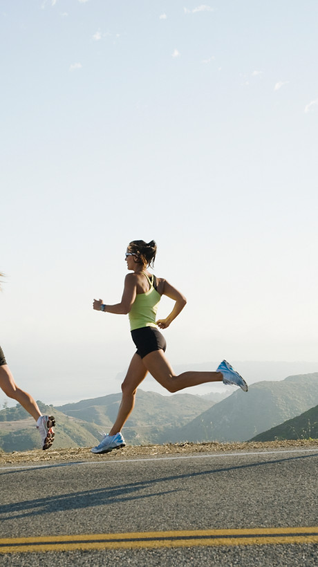 Running Athletic Women