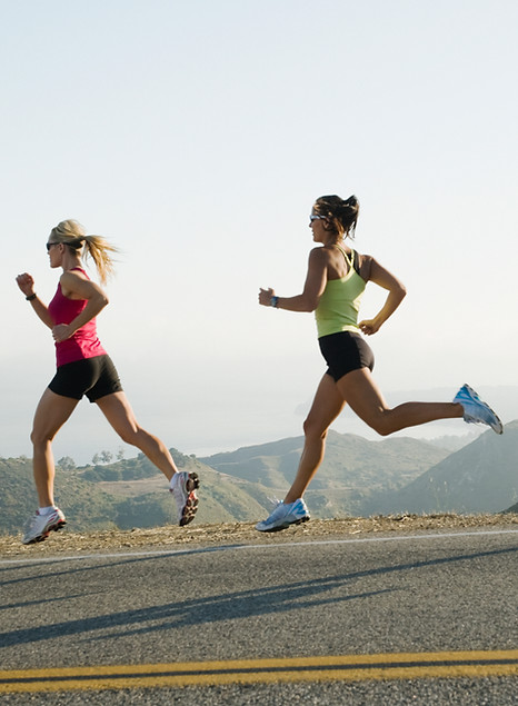 Running Athletic Women