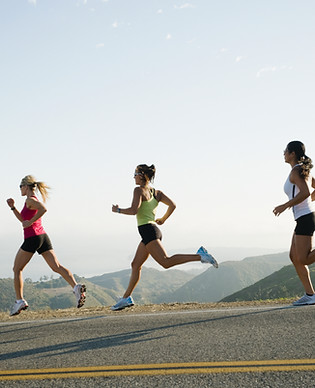 Running Athletic Women