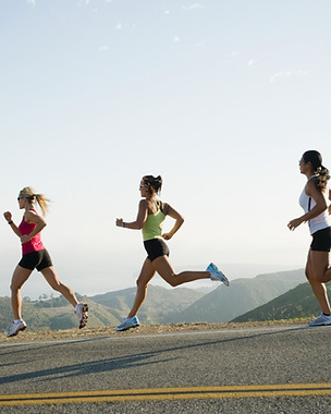 Women Running Outdoors