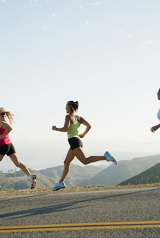 Running Athletic Women