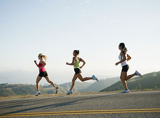 Running Athletic Women