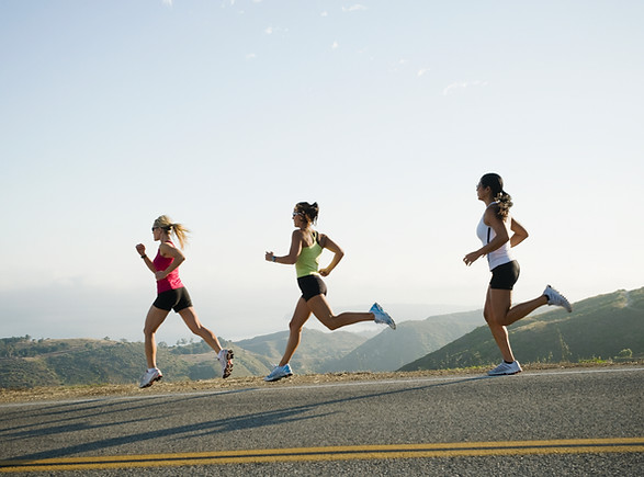 Running Athletic Women