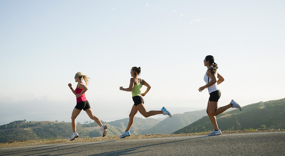 Running Athletic Women