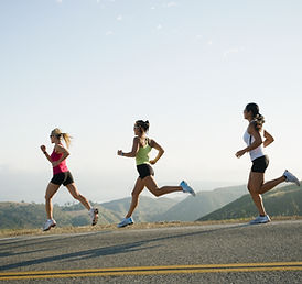 Running Athletic Women