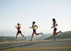 Running Athletic Women