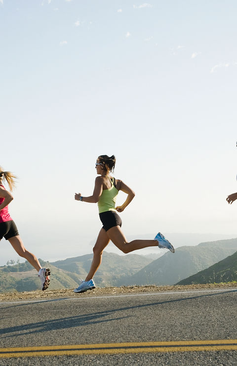 Running Athletic Women