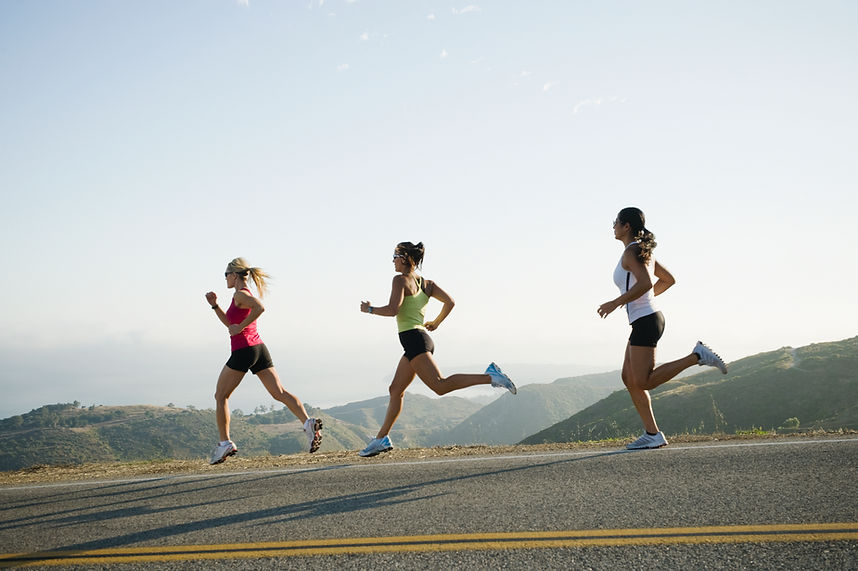 Running Athletic Women