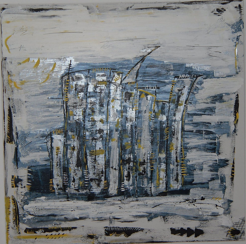 Blue Building 90x90