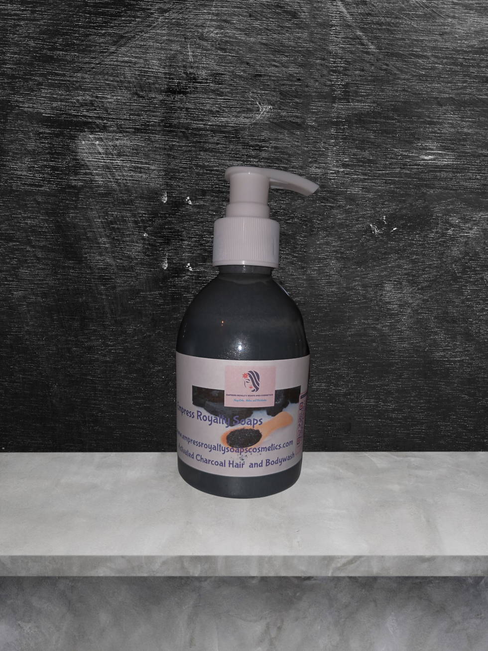 Thumbnail: Goats Milk Activated Charcoal Hair and Bodywash Soap 