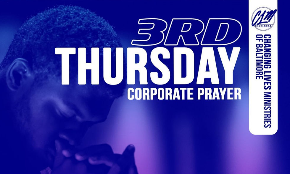 3rd Thursday Prayer