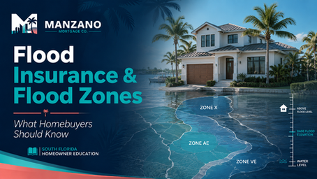 Flood insurance and flood zones for South Florida homebuyers