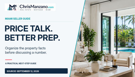 Article cover: A CLEARER PRICING START. Organize the property facts before discussing a number. Source date 2026-09-12. Illustrative imagery, not a specific advertised property.