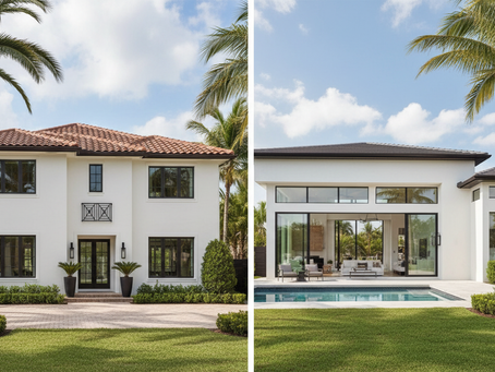 South Florida buyer comparison showing the tradeoff between bedroom count and open living space