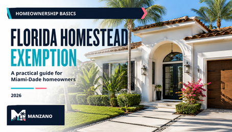 Florida homestead exemption guide for Miami-Dade homeowners.