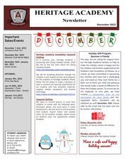December Newsletter