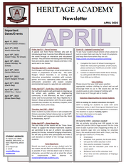 April Newsletter