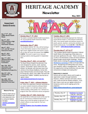 May 2021 Newsletter