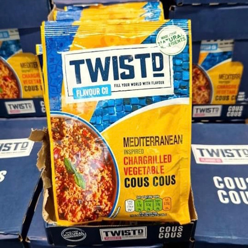 Twistd Mediterranean Chargrilled Vegetable Cous Cous 2 packets Maggy's
