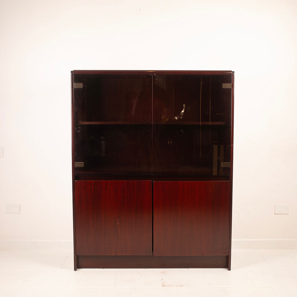 Miniaturbild: African Rosewood Daniel Cabinet by Paolo Piva for FAMA