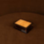 Miniatura: Italian Smoked Lucite and Natural Cork Jewellery Box, 1970