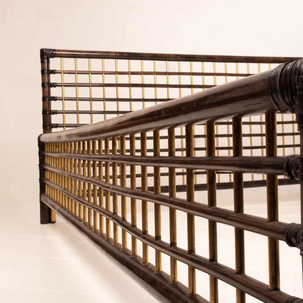 الصورة المصغرة: Marango Cane Bed by Alberto Smania for Smania Studio Interni