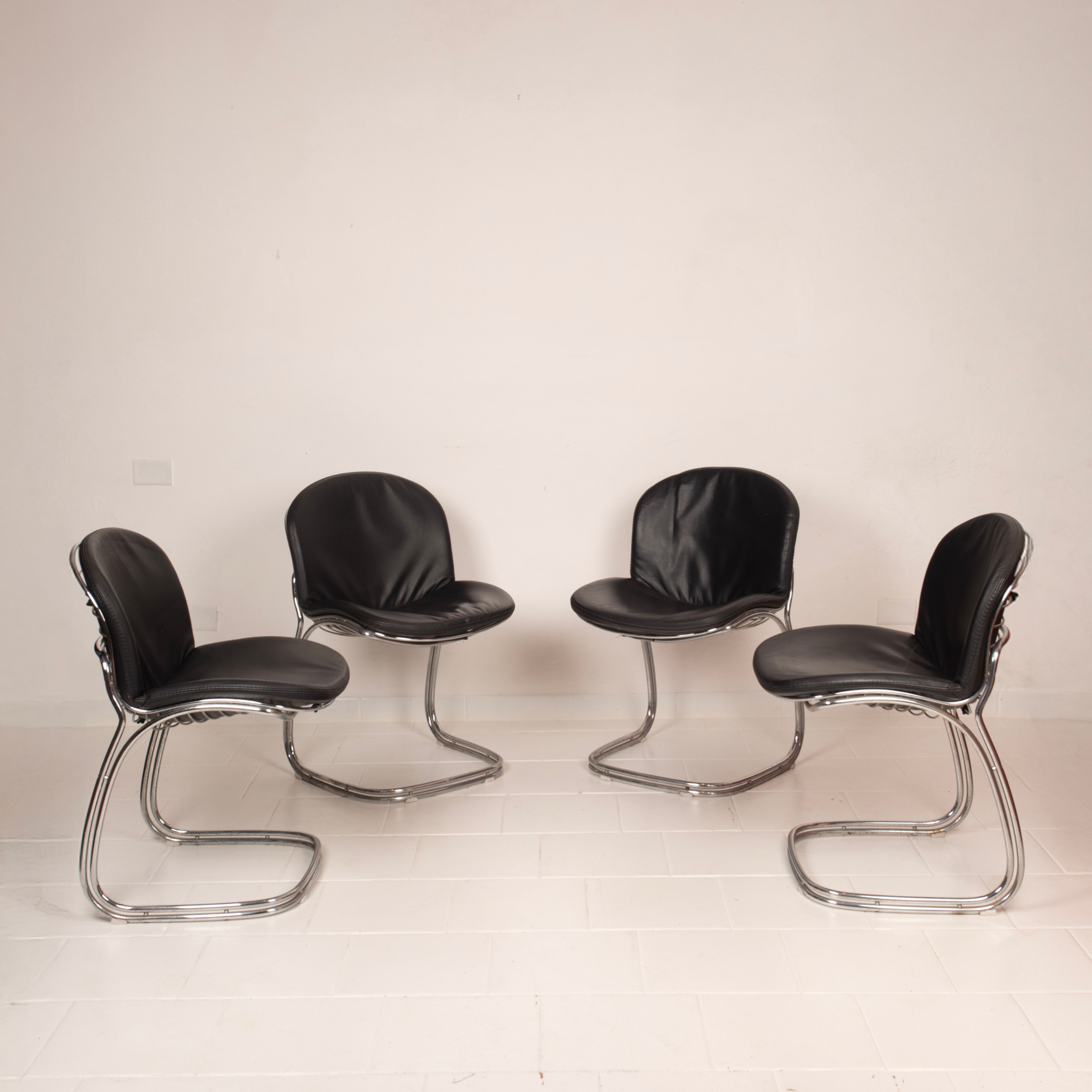 Sabrina chairs by Gastone Rinaldi for Rima Padova