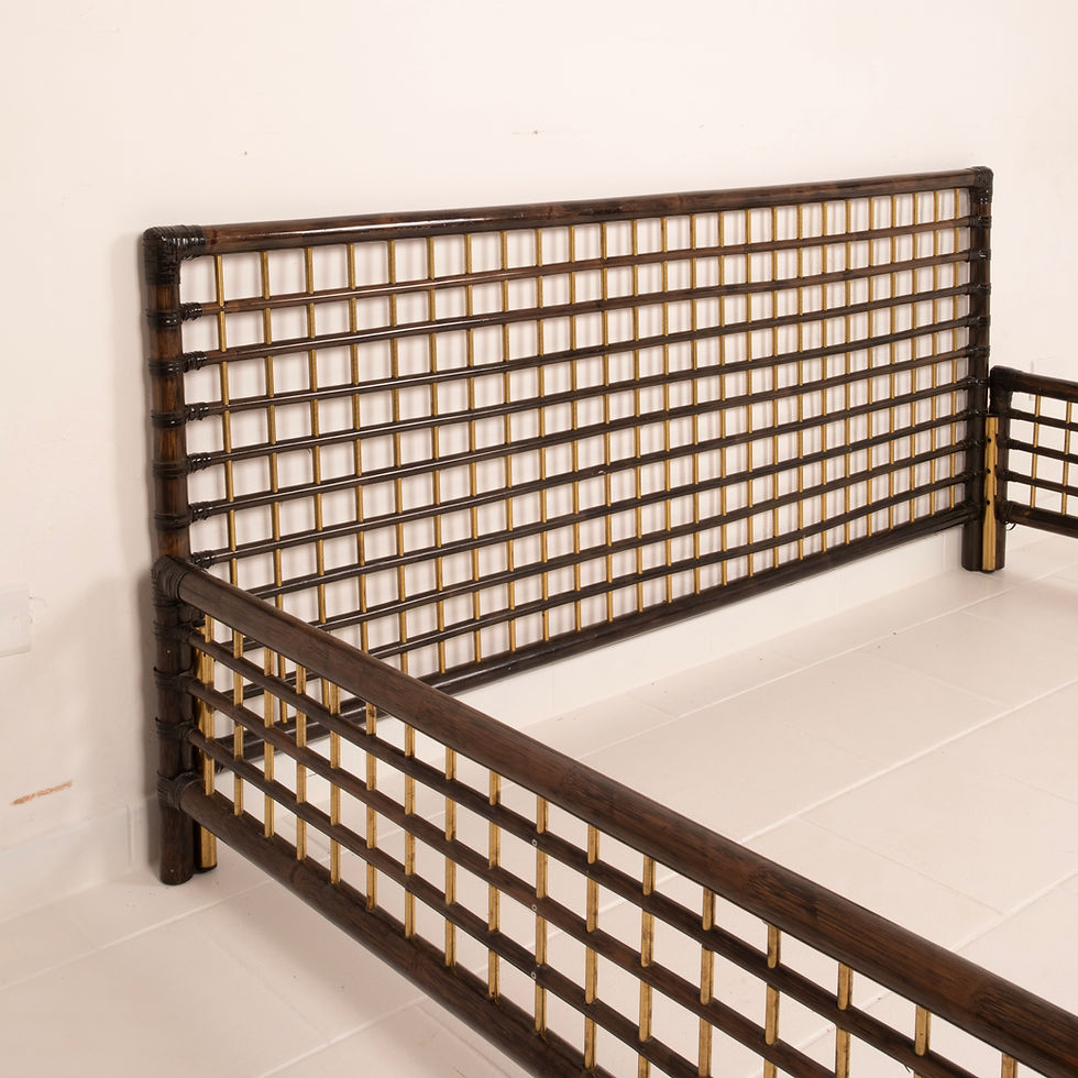 Miniaturbild: Marango Cane Bed by Alberto Smania for Smania Studio Interni