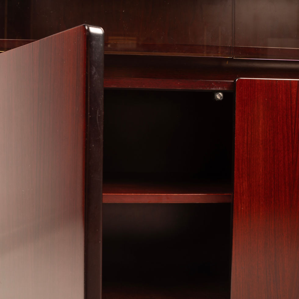 Miniaturbild: African Rosewood Daniel Cabinet by Paolo Piva for FAMA